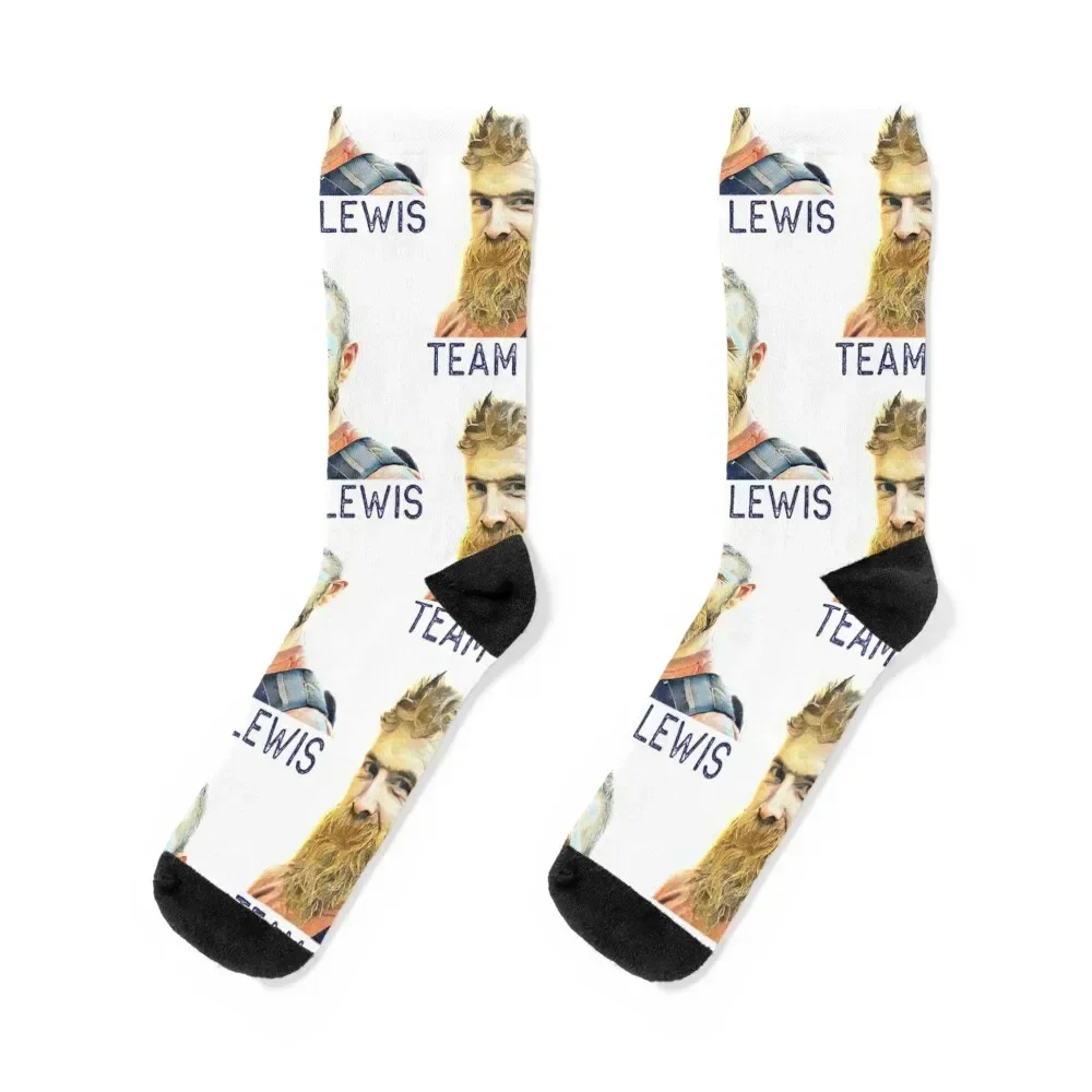 Team Lewis Gold Rush Tri-blend Socks professional running set loose Women Socks Men's