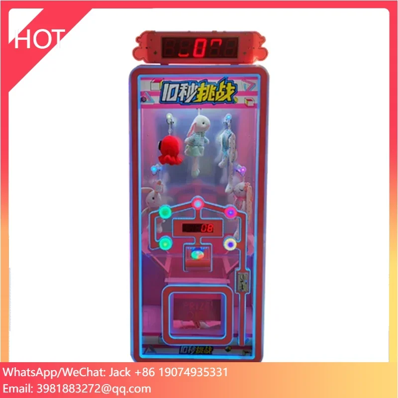 

Coin Operated Challenge 10 Seconds Gif Prize Vending Game Machine For Sale|Best Price Claw Machine Made In Chin a