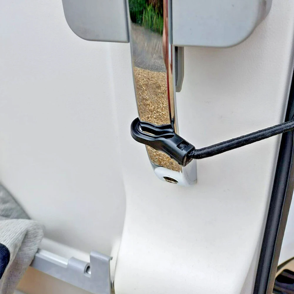 Adjustable Door Retainer Strap With Locking Suction Cup Stop Motorhome Caravan Campervan Doors Flying Shut In The Wind