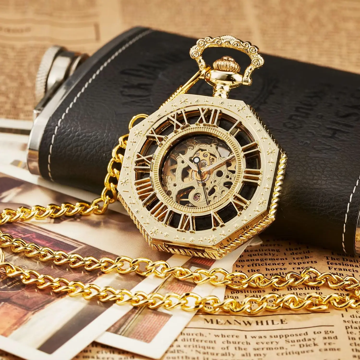 #39 Trending Skeleton Mechanical Watches Right Now