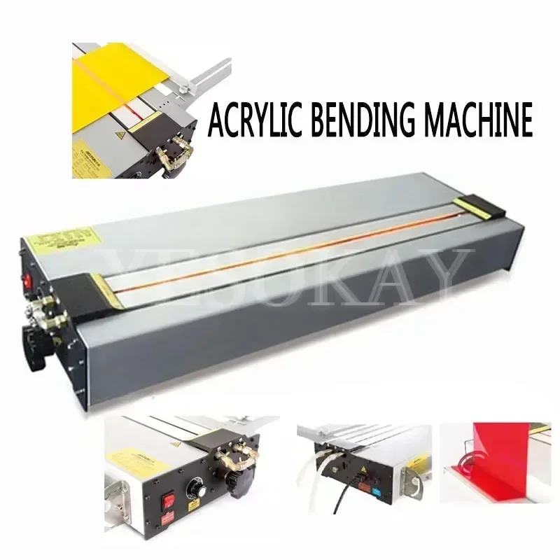 Mesin Bending OK akrilik pemosisian sudut, mesin Bending OK akrilik, lembar plastik PVC, mesin Bending OK panas, kotak lampu akrilik ~ 1000W/1500W
