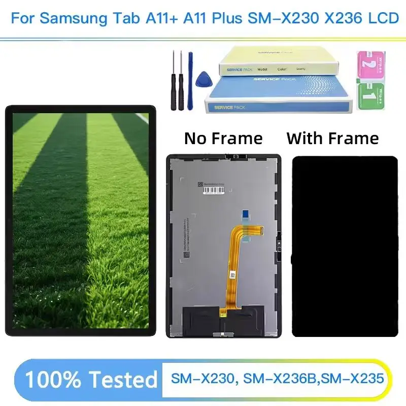 Pantalla táctil LCD de 11 pulgadas para Samsung Tab A11+ SM-X230 SM-X236 SM-X235, digitalizador para Samsung A11 Plus Tab X230 X236 X235