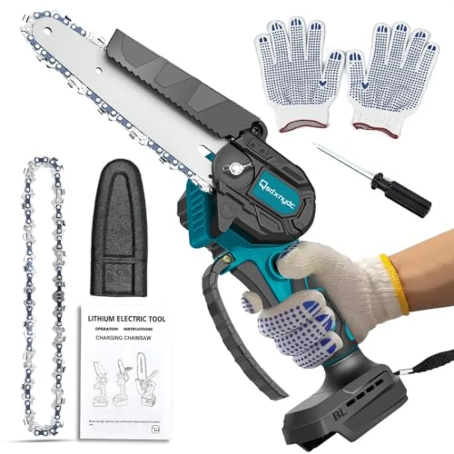 Cordl Mini Chainsaw 6 Inch for 18V LXT No Battery,Brushl Portable Electric Chain Saw Tool for BL1850, Small Handheld Chainsaw f
