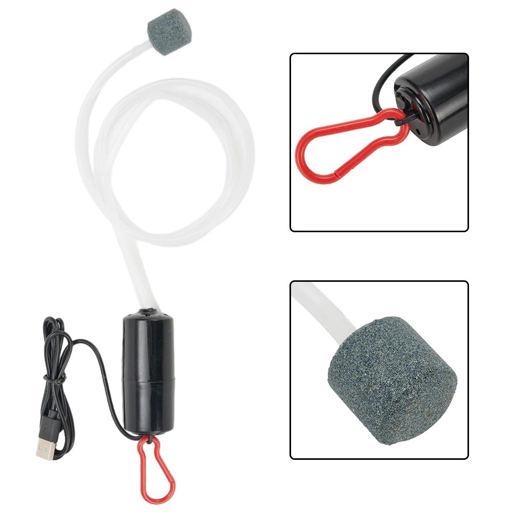 Air Pump Aquarium 4 Colours 7.5x3cm Aerator Air Compressor Aquarium for mini Oxygenator Plastic+Copper Pump Useful