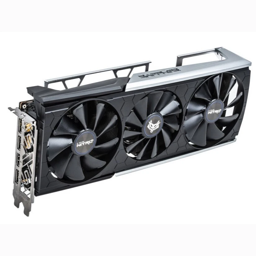 Sapphire Radeon RX 5700 XT 8G D6 Nitro + Pro schede Video per AMD RX5700XT GB RX 5700 Nitro + scheda grafica GDDR6 2560SP Map usata