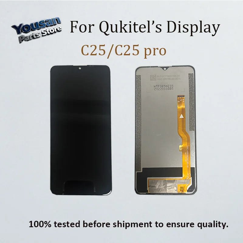 Cellphone Screen 6.52 Inch For Oukitel C25 Original LCD&Touch Screen Digitizer Oukitel C25 Pro Module Assembly Replacement LCD