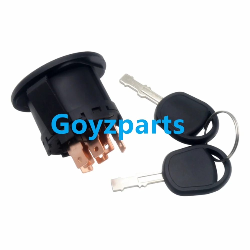 Lawn Mower Ignition Starter Switch with 2 KEYS For Husqvarna Poulan Craftsman Sears 193350 532193350 Car Accessories