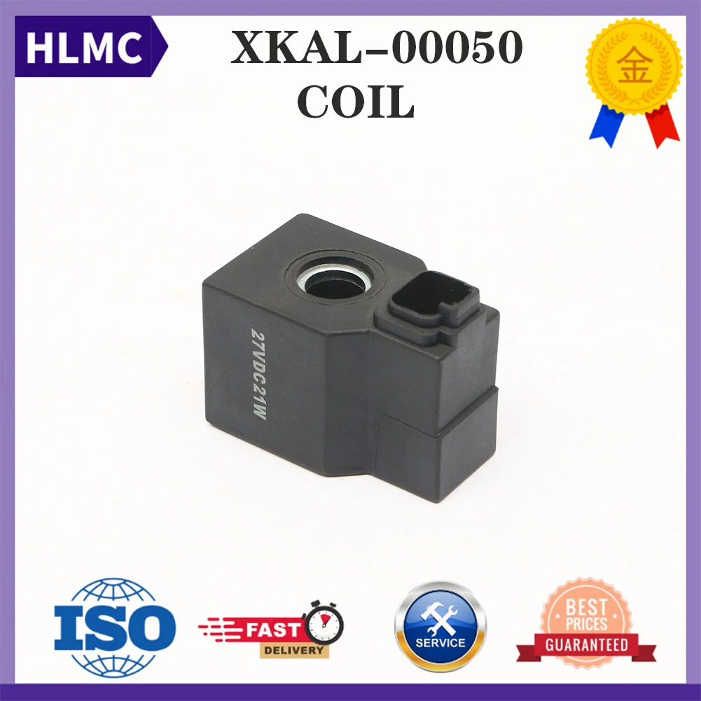 

XKAL00050 Excavator R225-7 R305-7 R505-7 H:39mm Φ:13mm R160W9A R170W7 R170W7A Coil Solenoid XKAL-00050