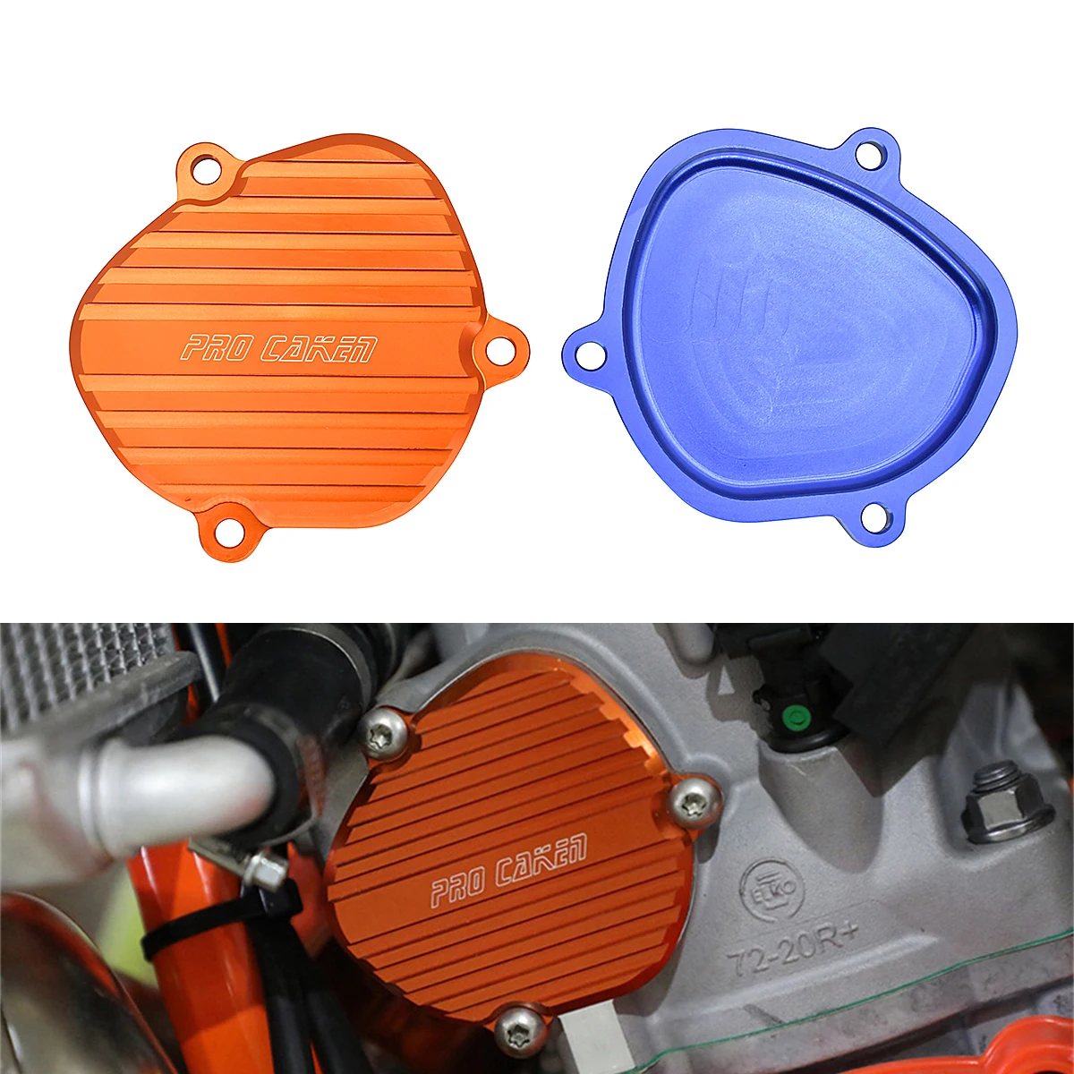 

Motorcycle CNC Exhaust Power Valve Control Cover The Left Side For KTM 250 300 XC SX XC-W EXC For Husqvarna TE TC TX 2009-2021