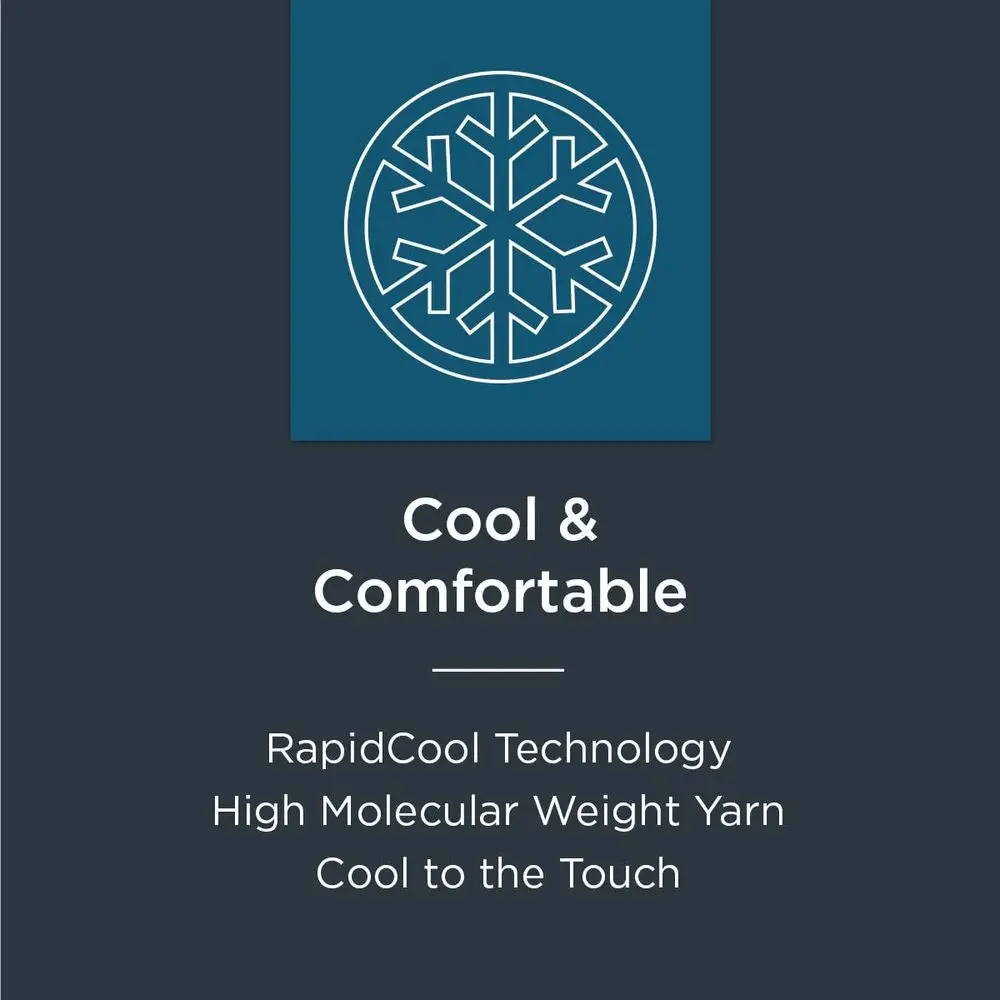 Protetor de colchão de luxo legal, King, branco