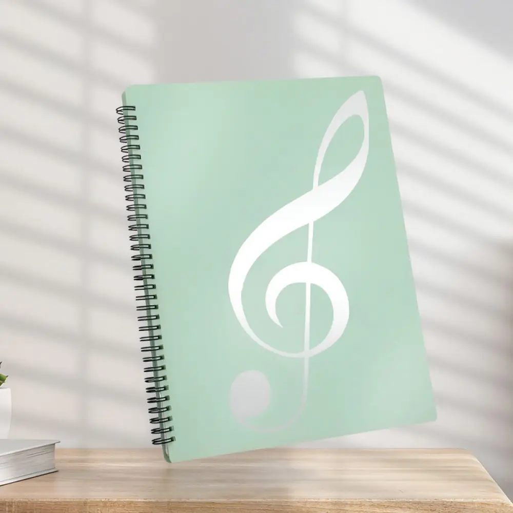 A4 Music Score Folder Piano Sheet Holder Document Organizer File Storage Book Display For Musician Violin Guitar Practice