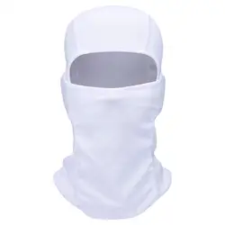 Breathable UV Protector Ski Mask Summer Cooling Neck Gaiter, Cycling Mask, UV Protector Ski Scarf for Men/Women/Labour(white)