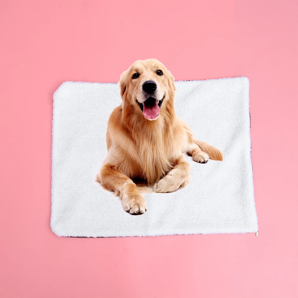 

Xxl 90X64Cm Self-Heating Pad For Dogs Cats Winter Sleeping Cushion Safe Durable Pet Warm Cushion Dog Bed Cat Nest Pet Warm Mat