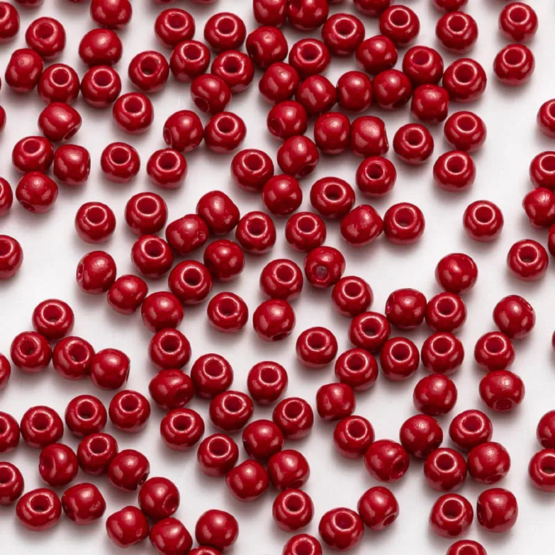 TAO Beads  Multiple Colors The Glossy  3MM  Round   Glass Loose  Beads For DIYBeading, Handmade Jewelry Making Weave