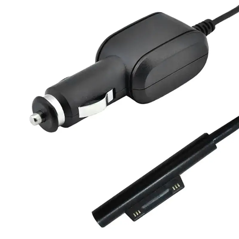 ABGI For Microsoft Surface Pro 7/6/5/4/3 Car 15V 4A Tablet Power Supply Adapter 120cm Auto Parts