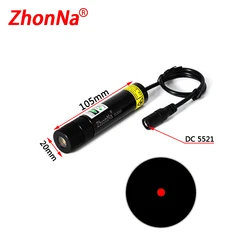 660nm Red woodworking and stone cutting equipment laser positioning  module 200mW Horizontal line and Cross Optional DC3V to 24V