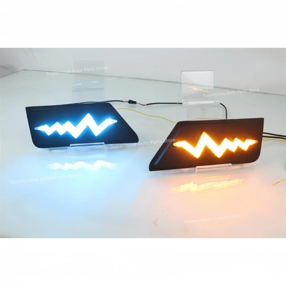 For Wuling Hongguang S 2021 LED Daytime running light Flowing Light Turn signal Fog lamp Decorative light Modification 3-colors