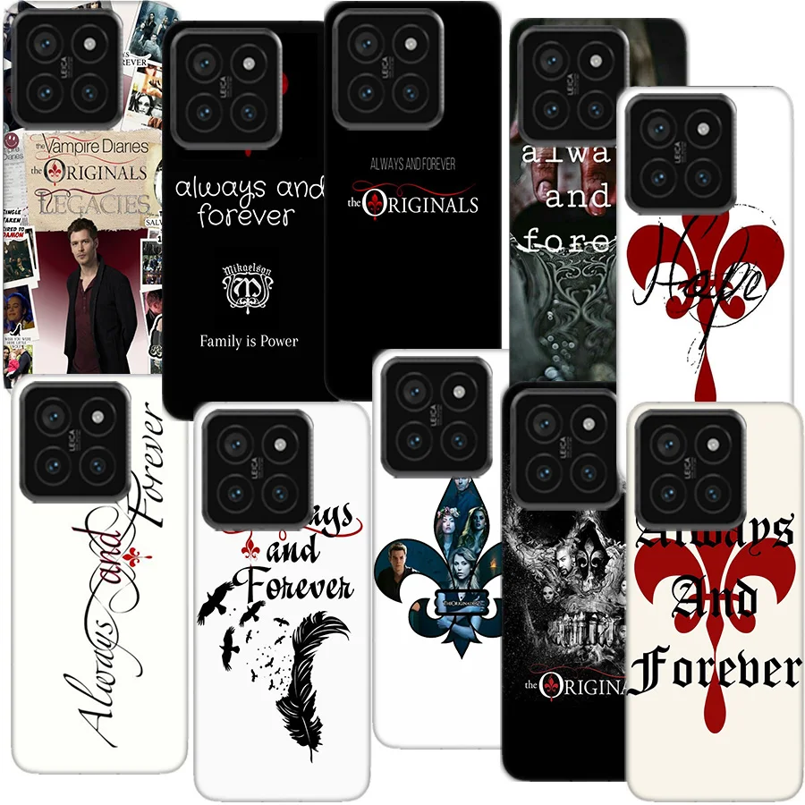 Always And Forever The Originals Clear Phone Case For Xiaomi Poco F6 F5 Pro F3 X5 X4 NFC F4 X3 GT M5 M5S M4 M3 Pro F2 F1 Cover C