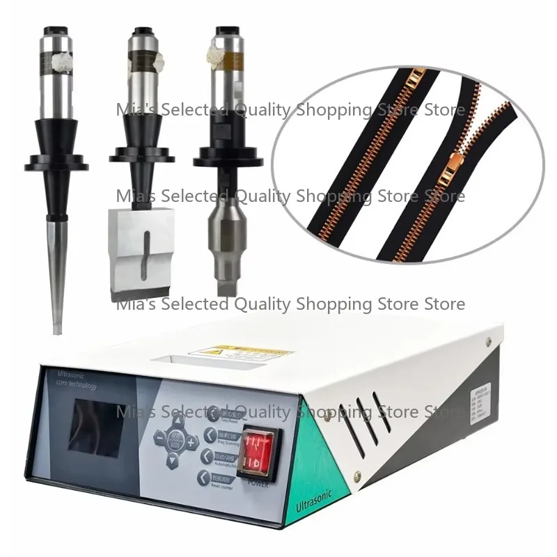 

New 220V 20kHz Automatic Zipper Welder for Stainless Steel and Plastic