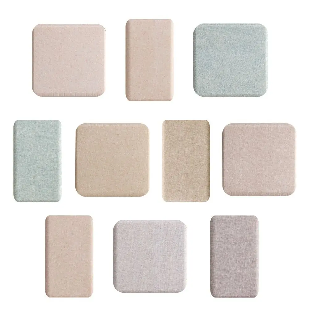 Thicken Tatami 3D Wall Stickers Soft Back Self-adhesive Self-adhesive Wall Mat Anti-bump 3D Design Background Wall Pad