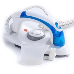 2023 New Portable Compact Size Mini Handheld Electric Baseplate Steam Iron Machine Foldable Handle 3 Gears Home Travel Use