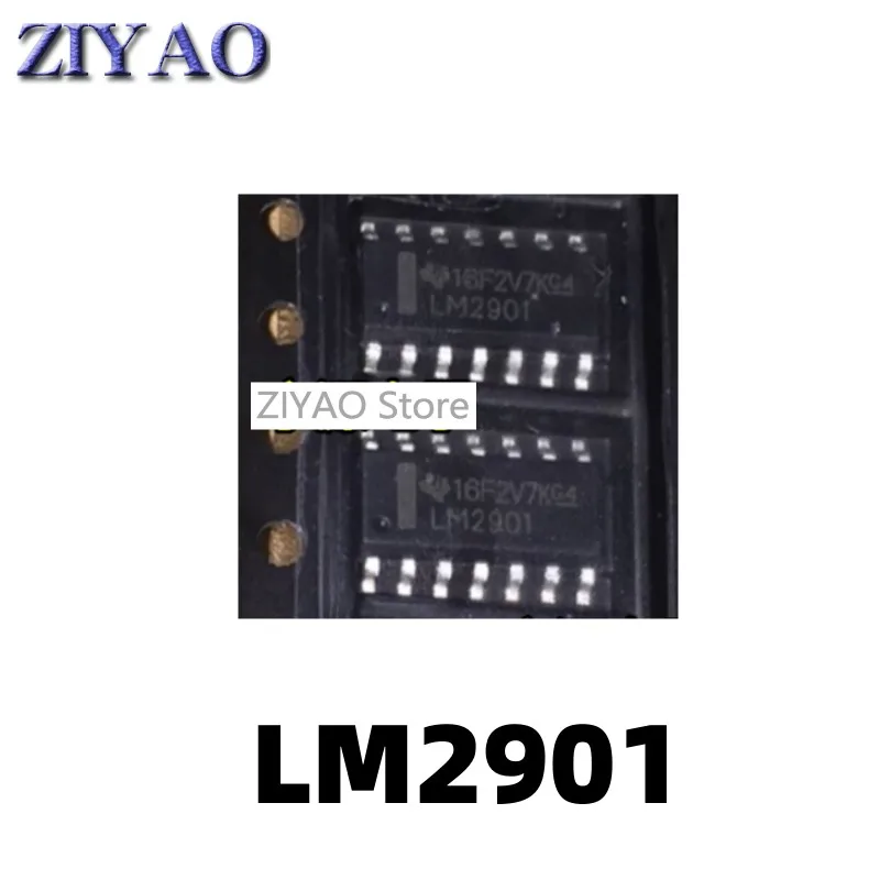 1PCS LM2901 LM2901DR LM2901DT SMD SOP-14 Quad Voltage Comparator