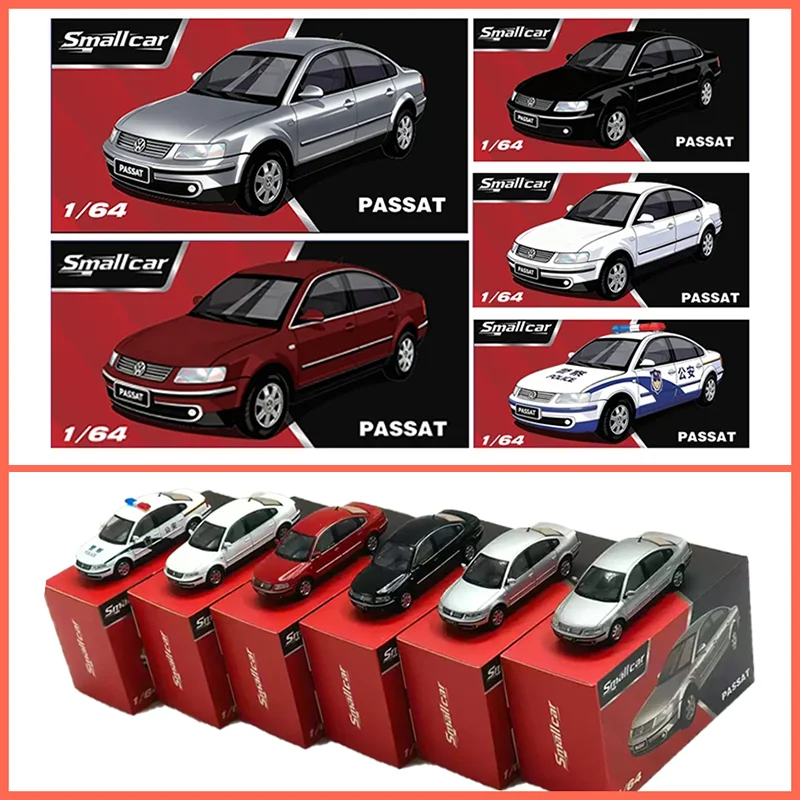 Diecast 1:64 Scale Passat  B5 Alloy Car Model Static Collection Decorated Holiday Gifts Toys