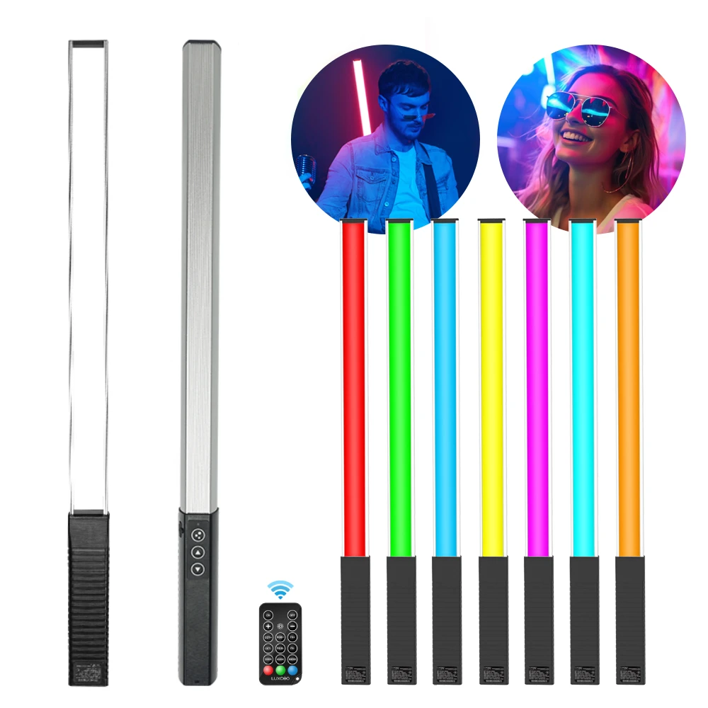 

LUXCEO Q508A LED Video Light Stick RGB Ambient fill Light CRI 95+ 3000K-6000K For Photography Studio Youtube Vlog