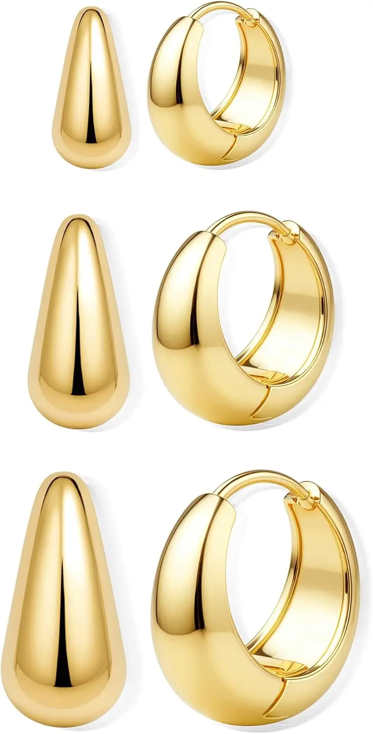 Besteel 3Pairs 14K …