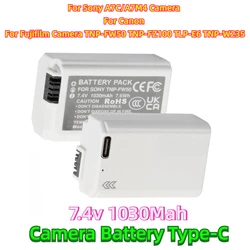 For Sony A7C/A7M4 Camera for Canon for Fujifilm Camera TNP-FW50 TNP-FZ100 TLP-E6 TNP-W235 Camera Battery Type-C