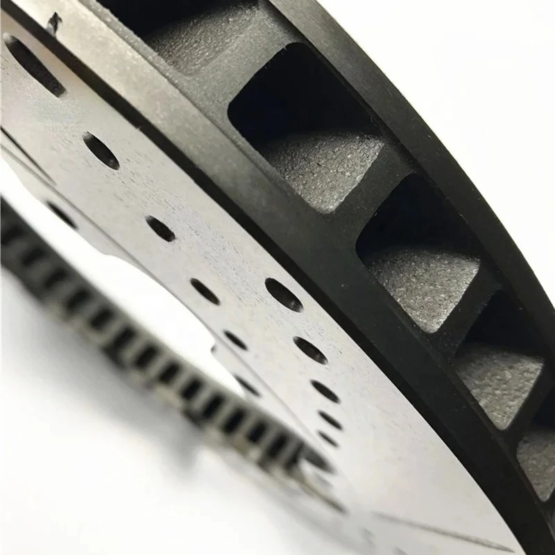 نظام فرامل عالي الكربون الدوار 345 مللي متر 355 مللي متر 380 مللي متر 405 مللي متر Gt6 6 وعاء سباق الفرامل الفرجار قرص فرامل السيارات #2