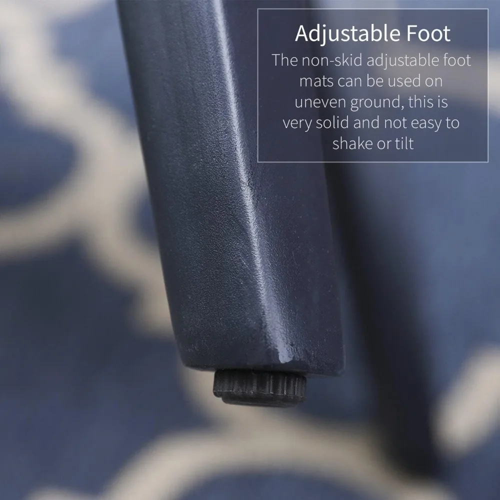 작은 테라스, 현관, 발코니에 적합한 전천후 버드나무 야외 가구 3종 세트