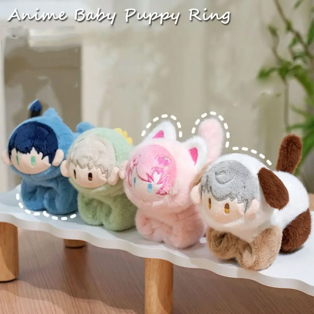 Clap Circle Slap Bracelet Series Comfortable Stuffed Plush Doll Slap Bracelet Soft Plush Toy Anime Doll Plush Wrist Band