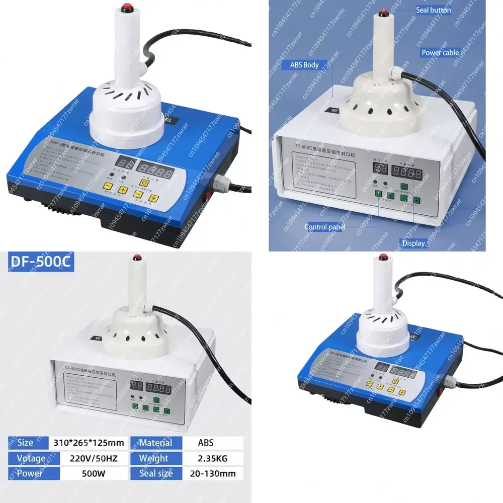 Manual Sealer Electromagnetic Induction Aluminum Foil Sealing Machine Glass Plastic Bottle Sealing Capping Non-metal