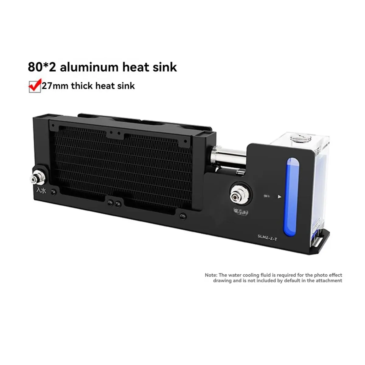 

Mini 3D Printer Phone Tablet AIO Water Cooler Cooling Module, 24V Dual Fans 4000 RPM Efficient Heat Dissipation EU PLUG