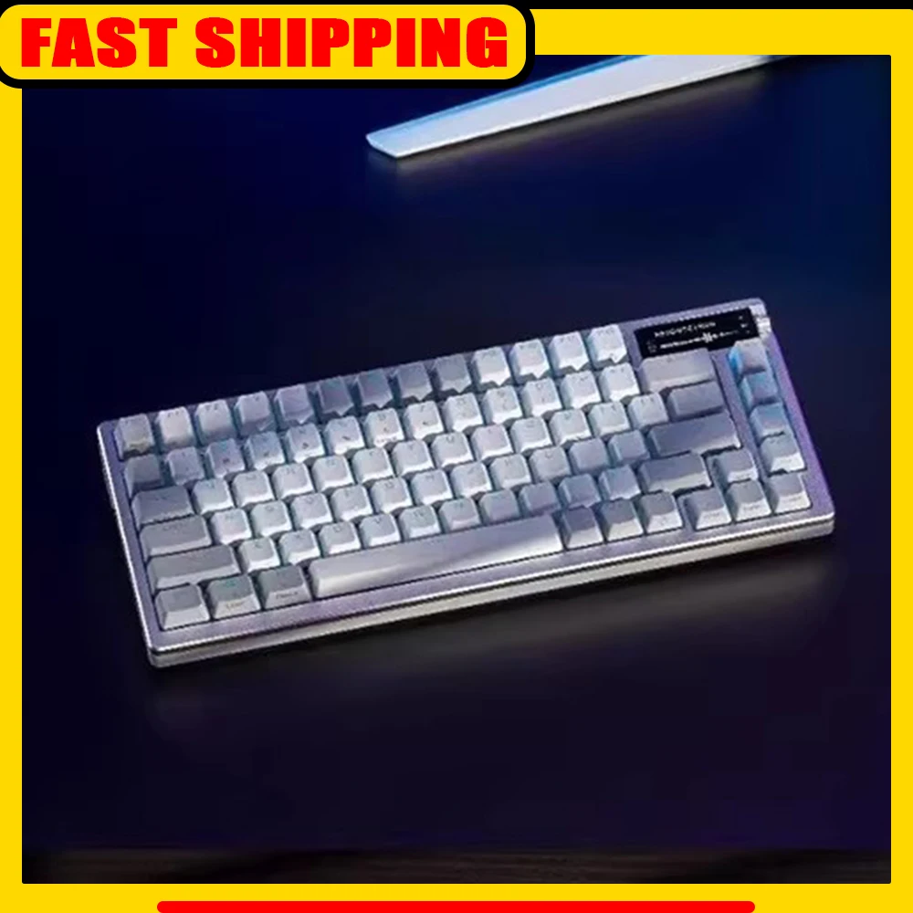 ROG Azoth Mechanical Keyboard Oled Display Screen Control Three Mods Low Delay RGB Keyboard Gasket Hot Swap Pc Accessories Gift