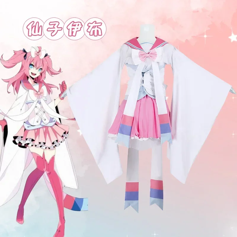 Anime Sylveon Cosplay Guanti per abiti Accessori per capelli Costume da festa MN3