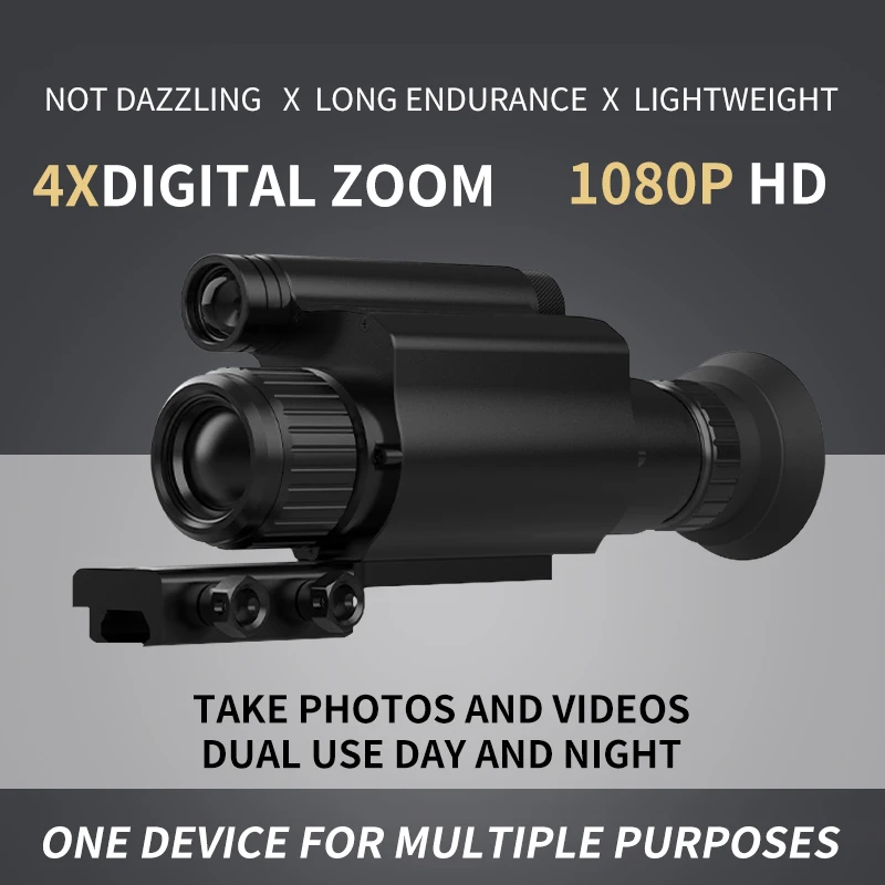 850nm/940nm IR Night Vision Device Outdoor High-definition 1080P 25/35/50mm Focal Length