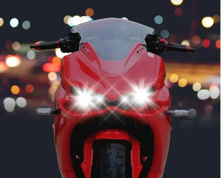 High Speed Brushless Low Price Electric MotorcycleHigh-power Electric Motorcycle72v High Power Road Racing Electric Motorcycle