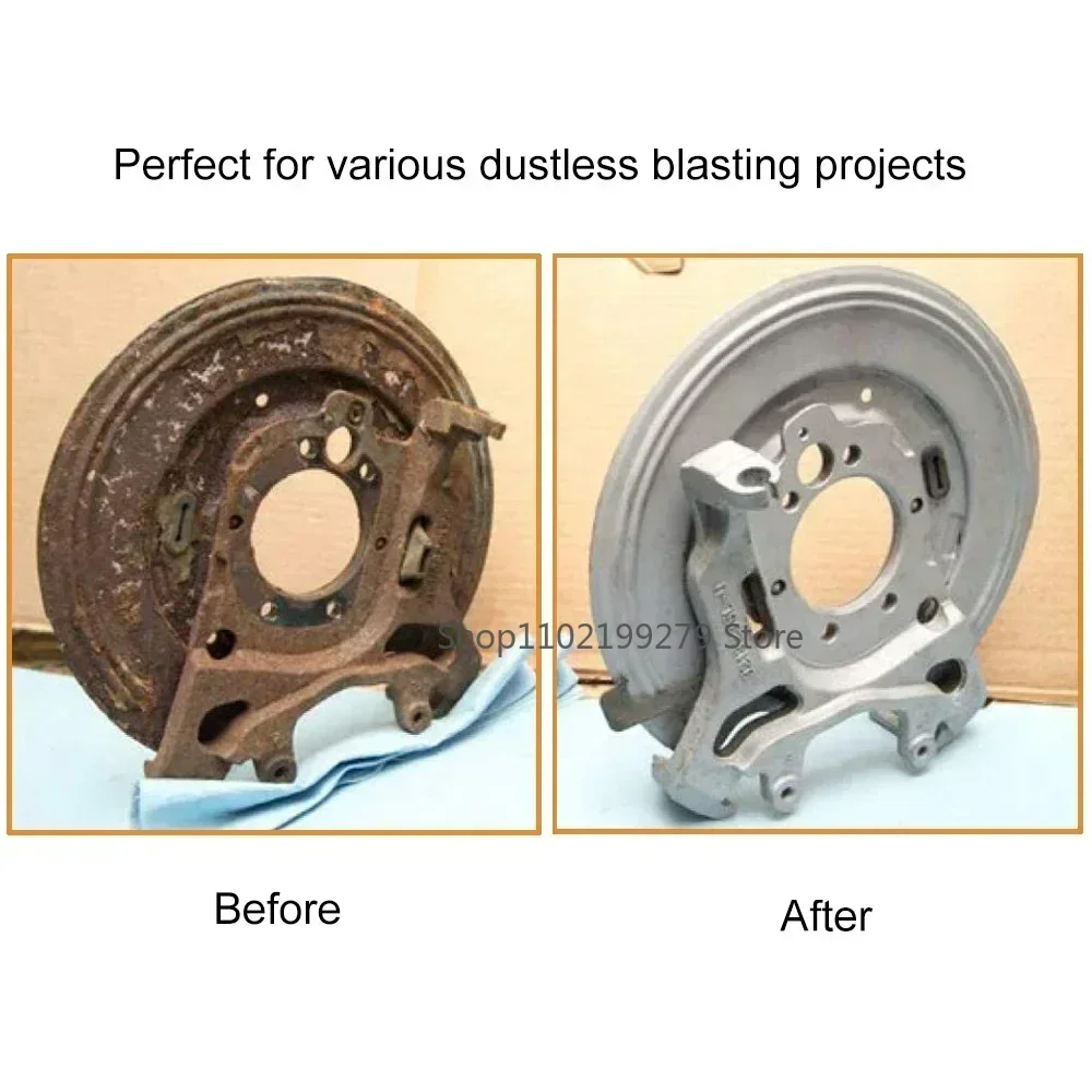 Adjustable Sandblasting Gun 90psi Portable Sand Blaster Sand Blasting Machine Gravity Small Handheld Pneumatic Blasting Gun Tool