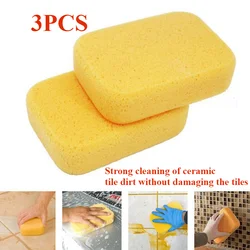 1/3PCS Yellow Soft Dish Bowl Washing Sponge Tableware Cleaning Cloth Kitchen Utensil Accessory Cellulose Dish wash Sponge Eraser