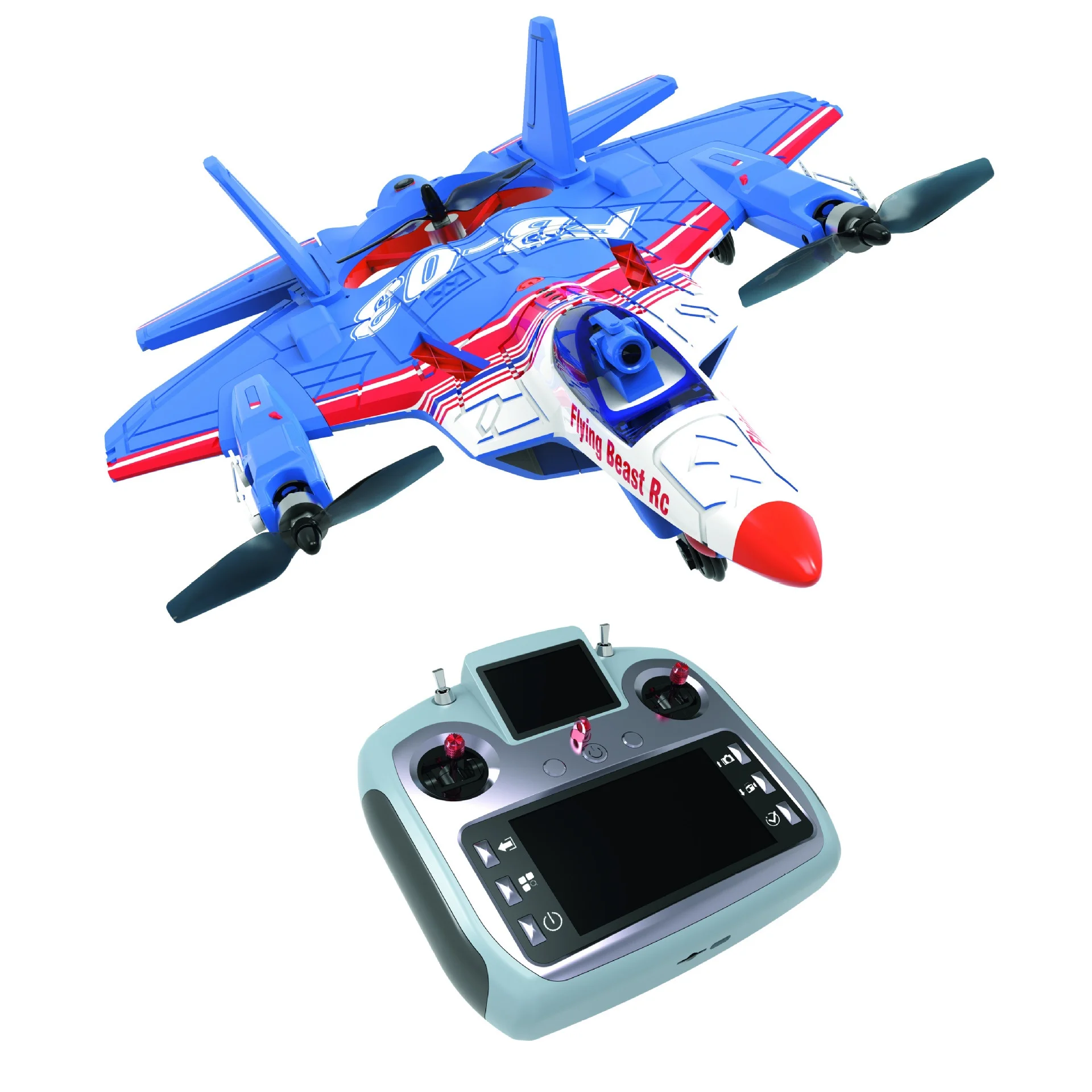 

FB-03 Large Size Brushless RC Airplane with Camera Remote Control Toy for Photography Vertical Stabilizer Special Effects