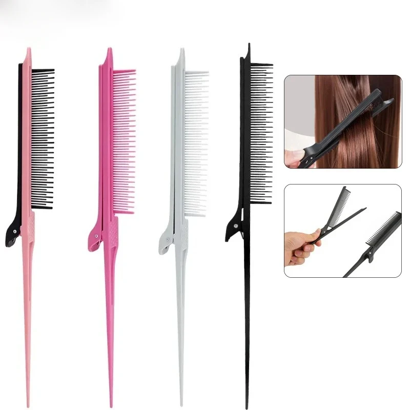 

Hair Cutting Comb Tip-tail High-gloss Comb High-gloss Comb Plastic Comb Hair Salon Makeup Brush Stereotypes Comb Tool Weaving