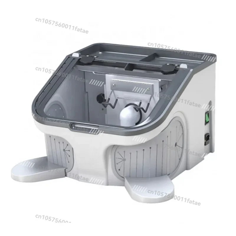 

Desktop Dental- Lab Sandblasting Equipment ，Dust Collector Cabinet Built-in Vacuum Cleaner Sandblaster with LED Light