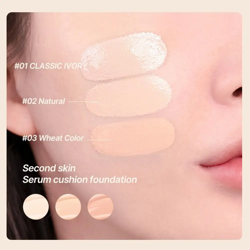 Full Coverage Liquid Foundation Oil Control Moisturizing Concealer Silky Smooth Facial Makeup