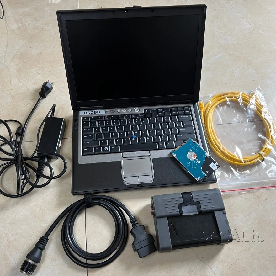 Программное обеспечение D: 4.50.40 1 ТБ, жесткий диск для BMW Icom A2, 2 кабеля, диагностические инструменты, можно выбрать ноутбук D630, 4 ГБ ОЗУ