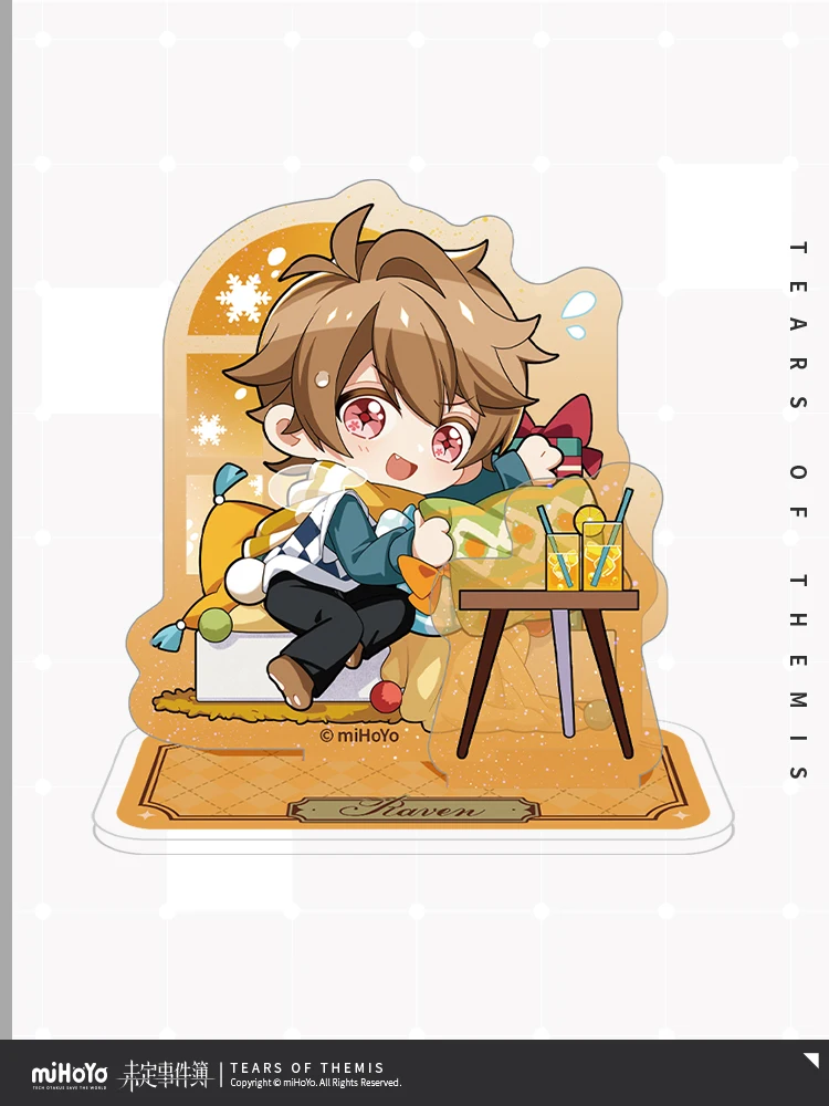 Tears of Themis Official Merch miHoYo Original DRNY Q-version acrylic stand Raven Libra Adjudicator