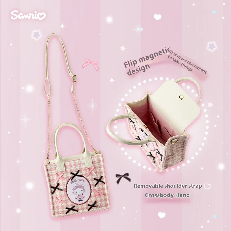 【 Import 】 Sanrio Sanrio Dreamy Lace Cool Lomi Jade Guigou Meileti Carrying Bag Crossbody Bag Storage For Girls' Birthday Gifts