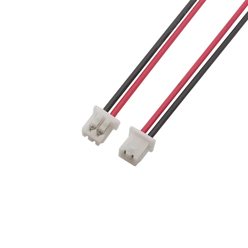 Micro JST 1.25mm 2 Pin Female to Female Plug Wires Connector Pitch 1.25 mm 2P Terminal Connectors With Wire Cables 10/15/20/30CM