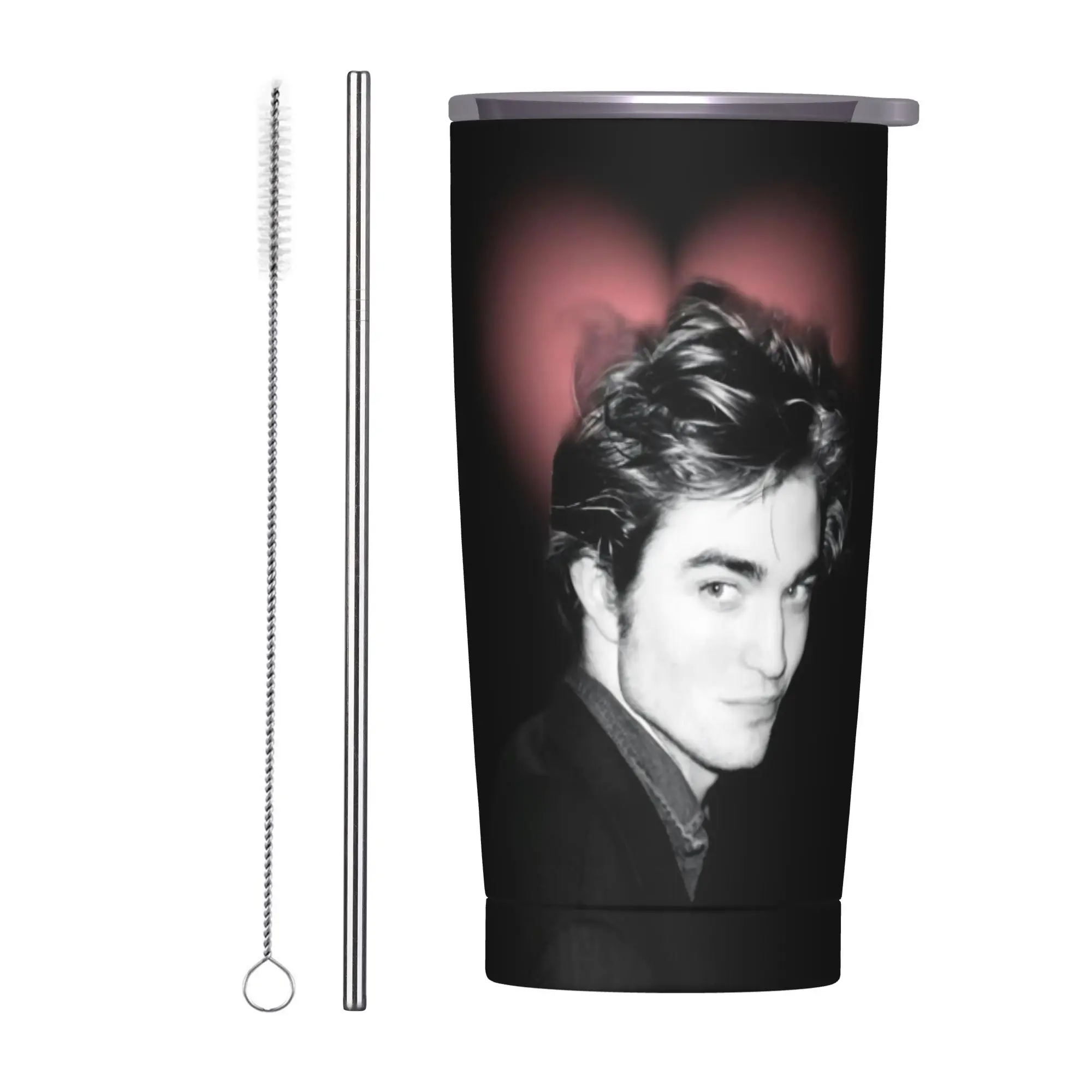 Edwards Cullen  Tumbler Vacuum Insulated  Thermal Cup Stainless Steel Office Home Mug Spill Proof 20oz